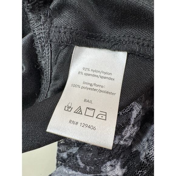 Venus Y2K Lace Babydoll Top Womens L Black Grey Cheetah Whimsigoth Velvet Straps - Picture 12 of 14